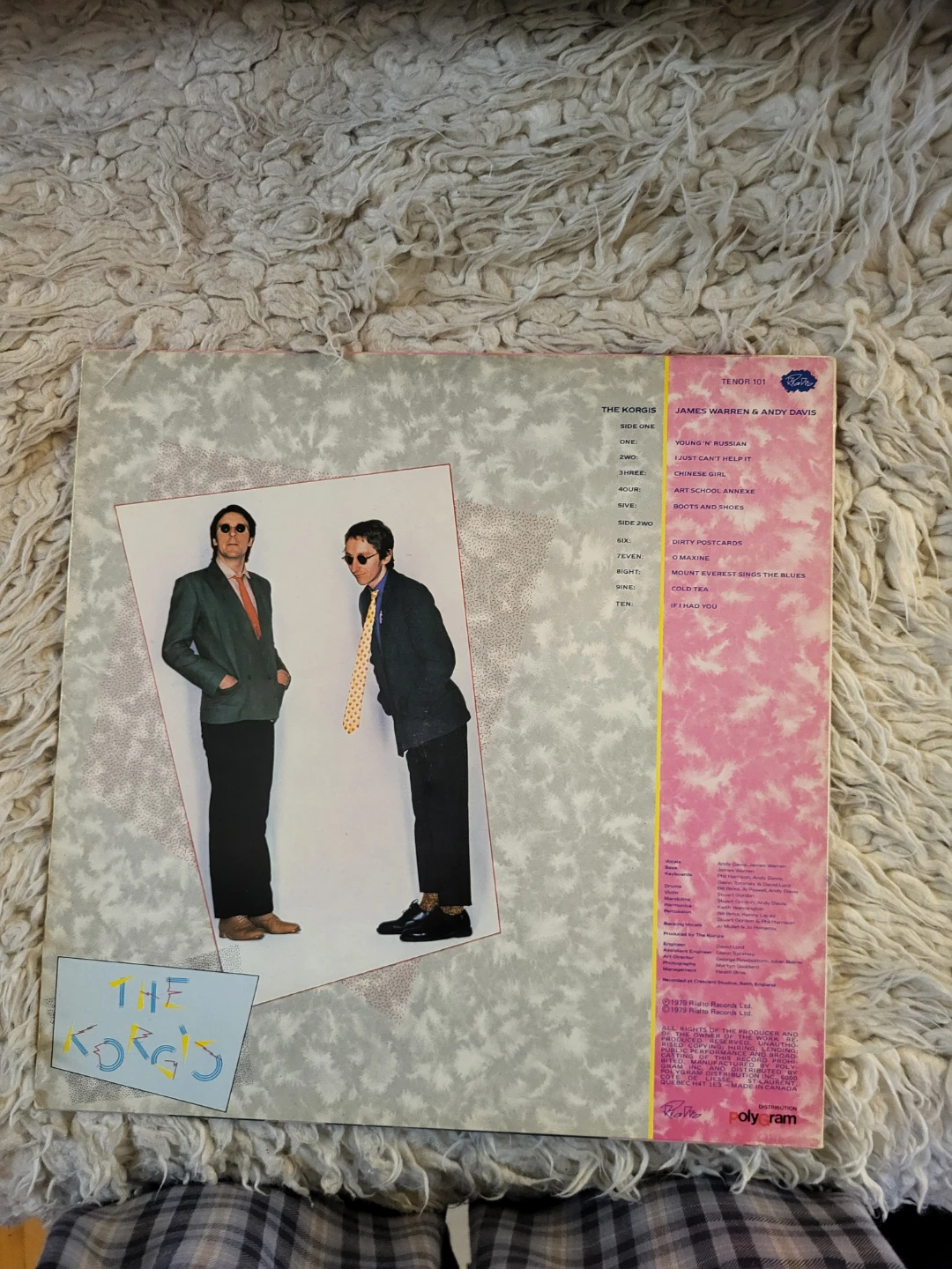 ⚽️ The Korgis James Warren & Andy Davis Vinyl Record - photo 2