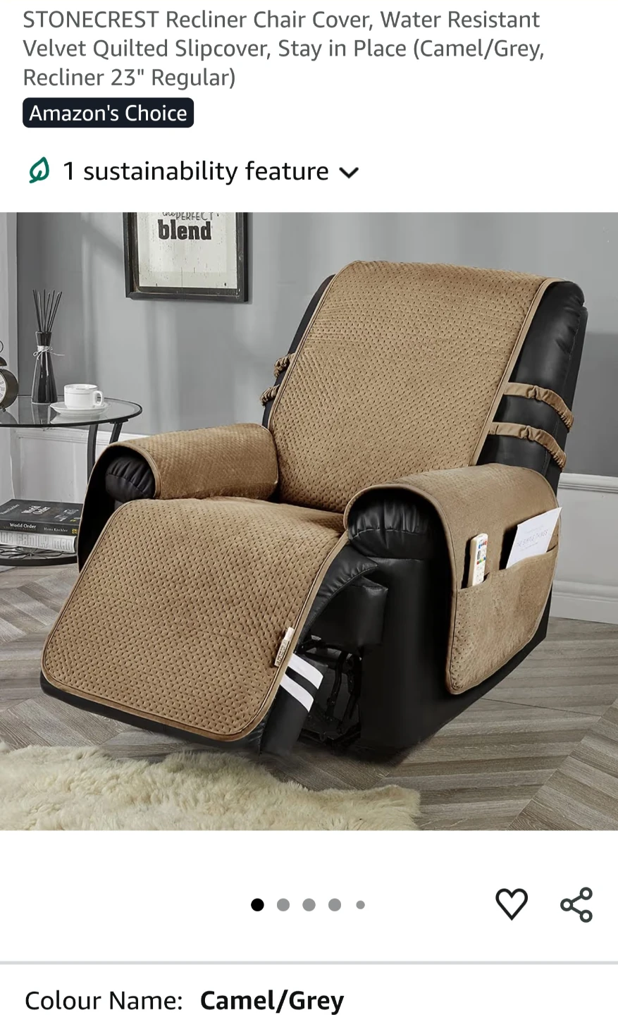 New StoneCrest Recliner Cover - photo 3