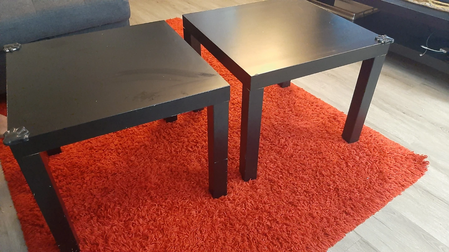 Black Side Tables (Set of 2)