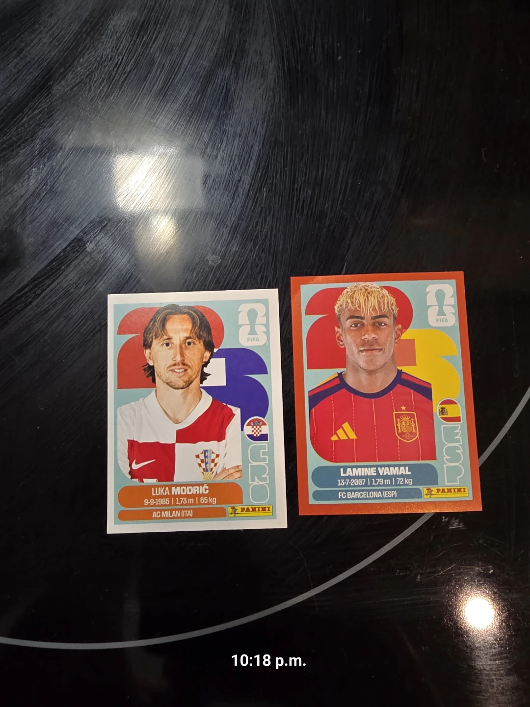 FIFA World Cup Stickers  Modrić/Lammine Yamal