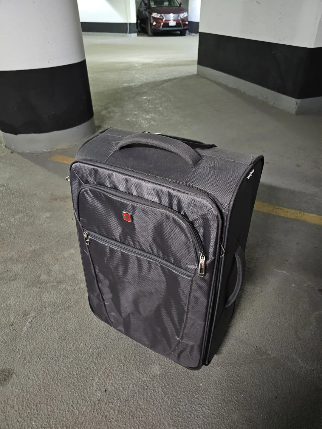 Swiss Gear Grey Carry-On Luggage