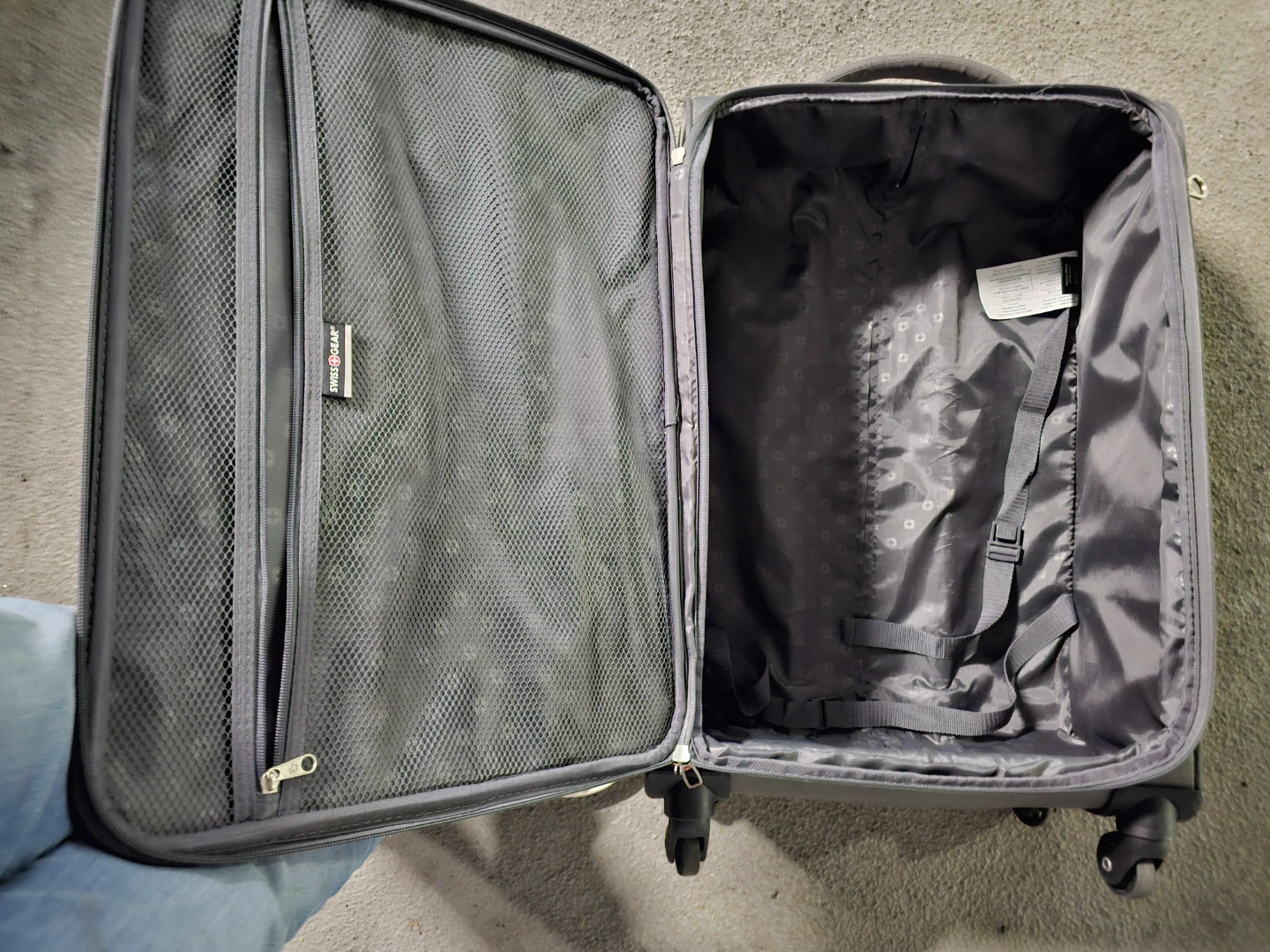 Swiss Gear Grey Carry-On Luggage - photo 2