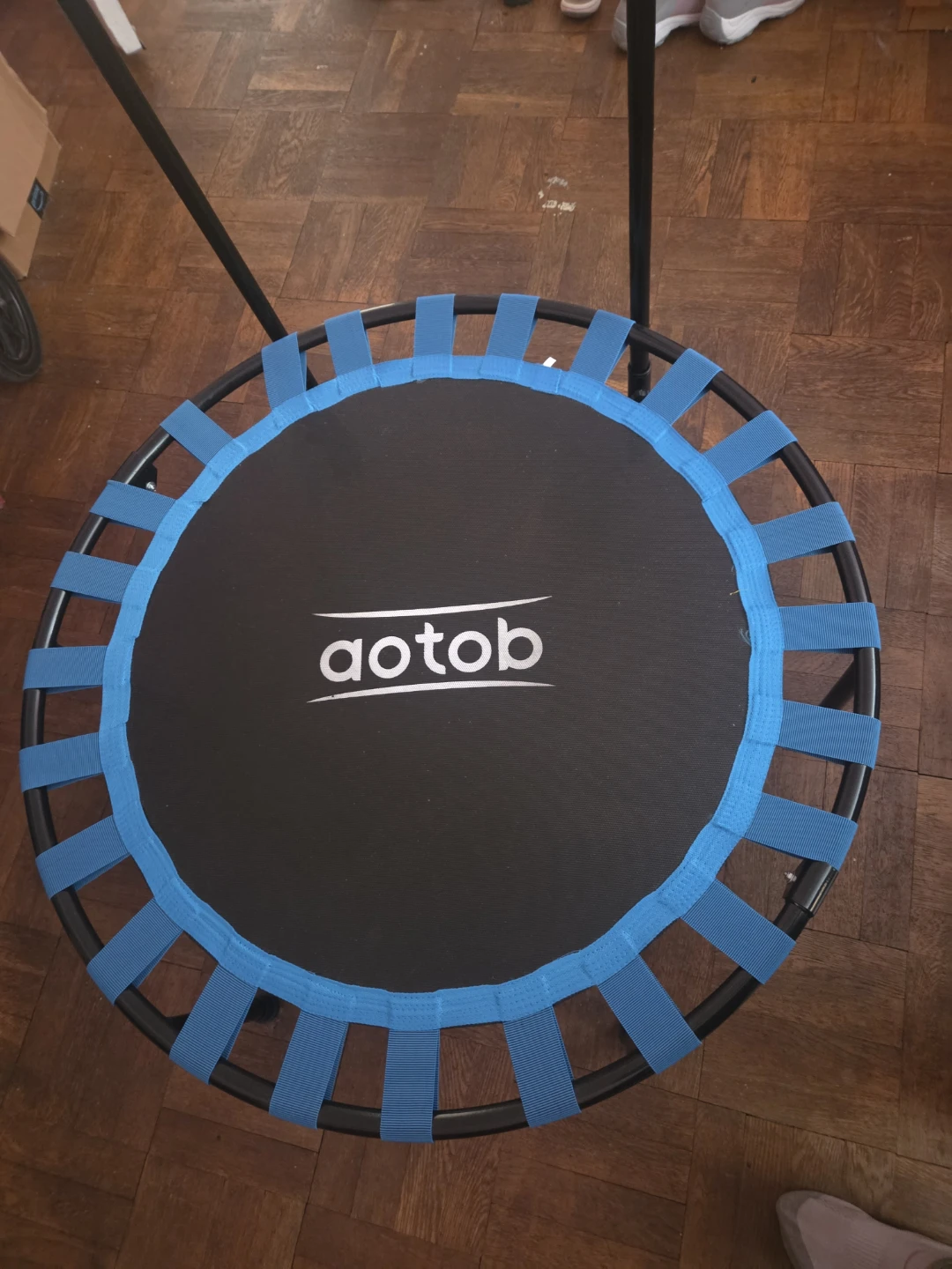 Aotob Fitness Rebounder Trampoline with Handle