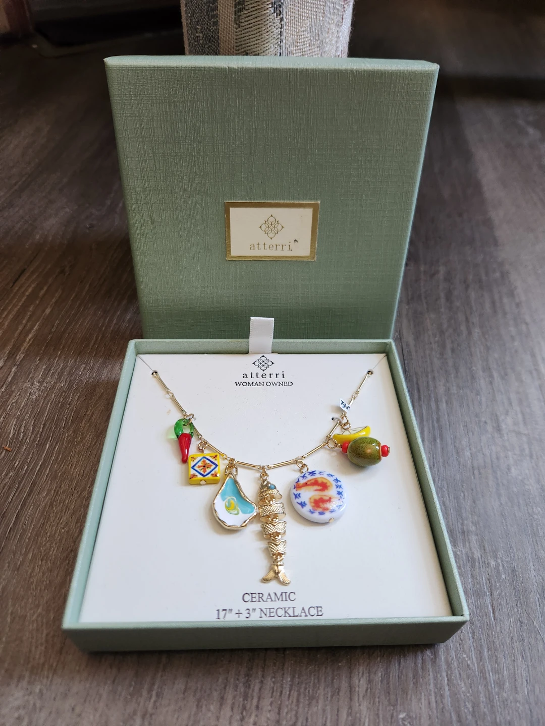 Atterri Ceramic Charm Necklace ⚽ - photo 3