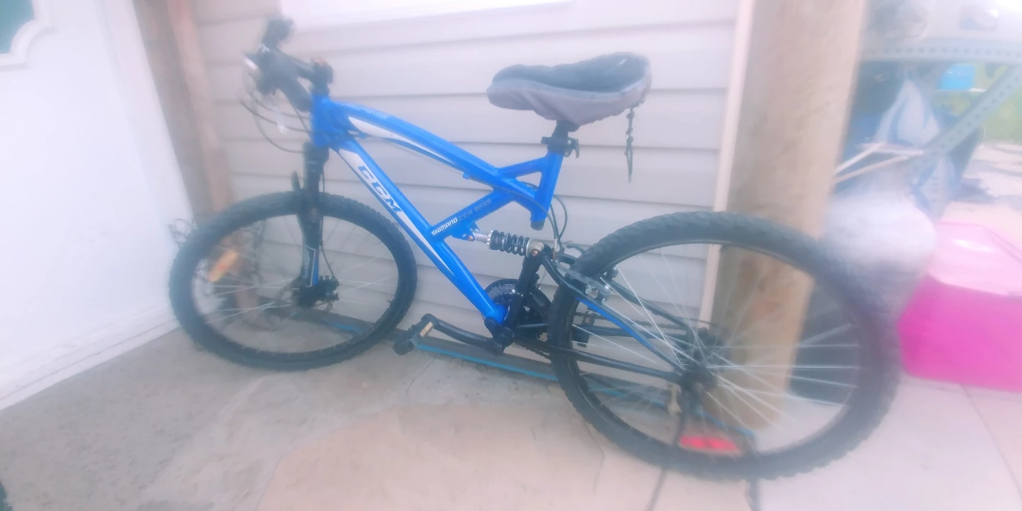 Blue CCM Mountain Bike - photo 2