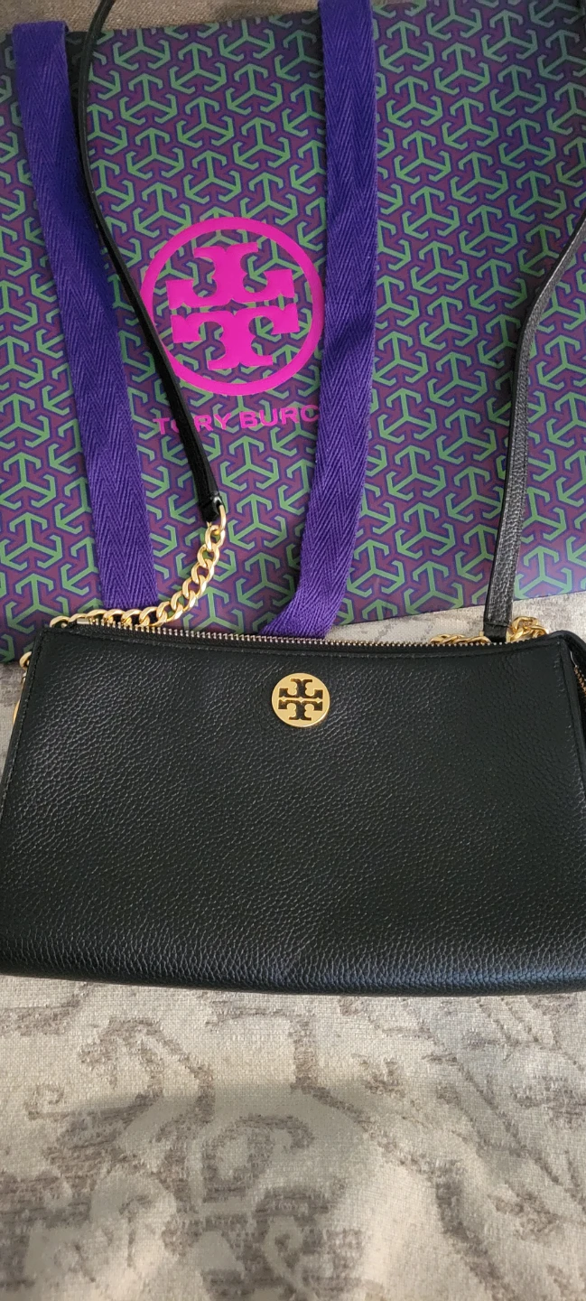 Tory Burch Black Leather Crossbody Bag - photo 2