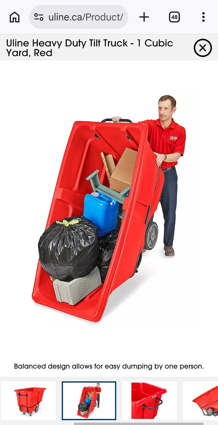 ULINE TILT TRUCK - photo 3