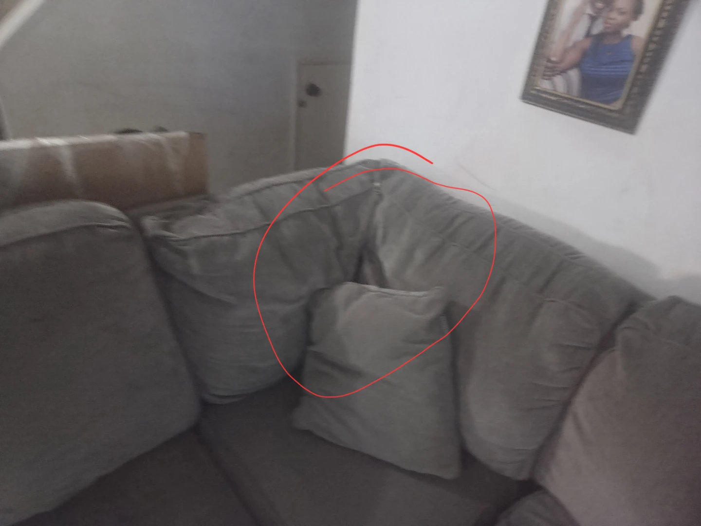 Grey Sectional Sofa with Chaise - photo 3