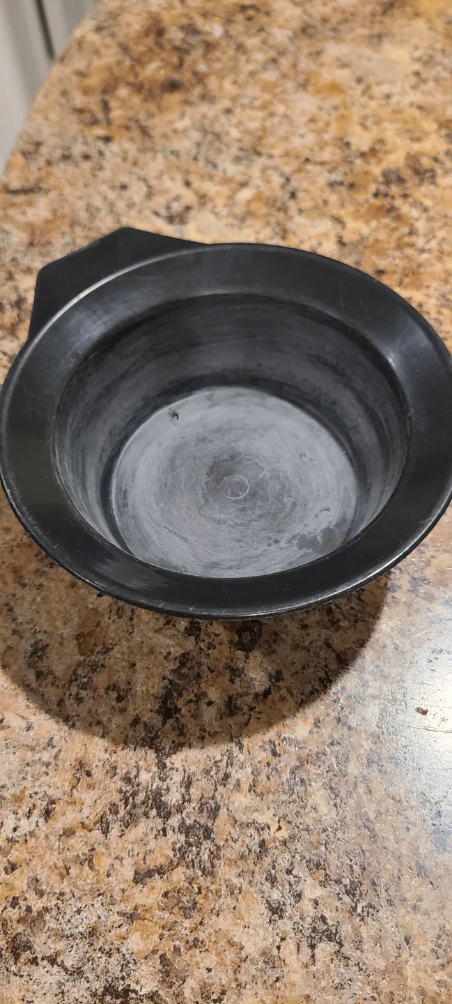 Black Hair Dye Mixing Bowl