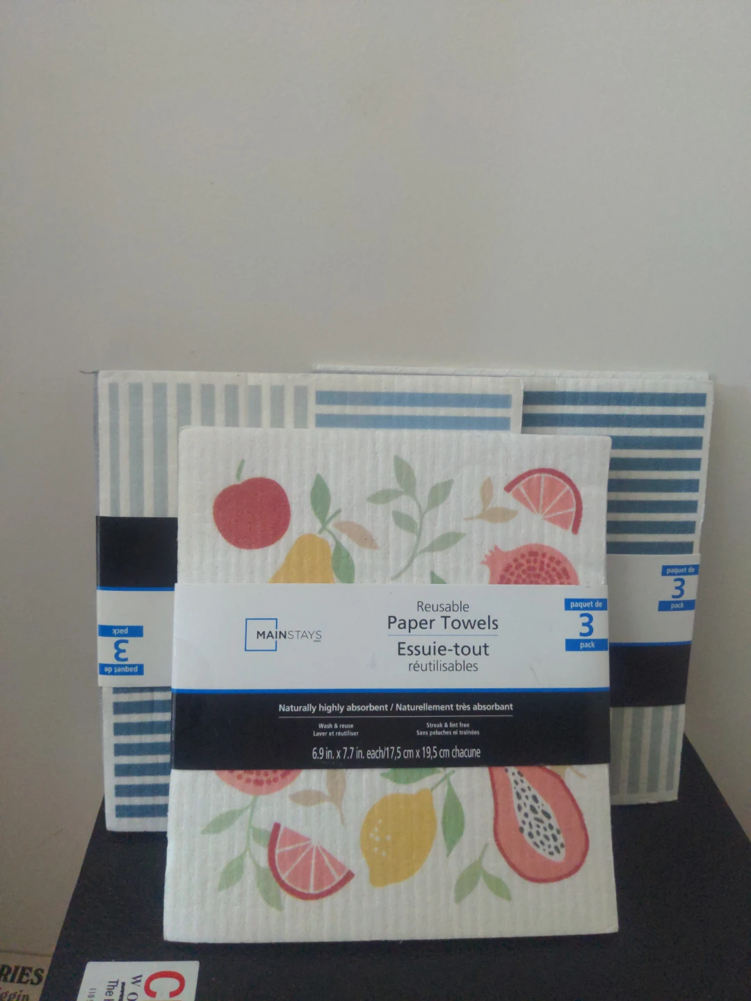 Mainstays Reusable Paper Towels (3 Pack)