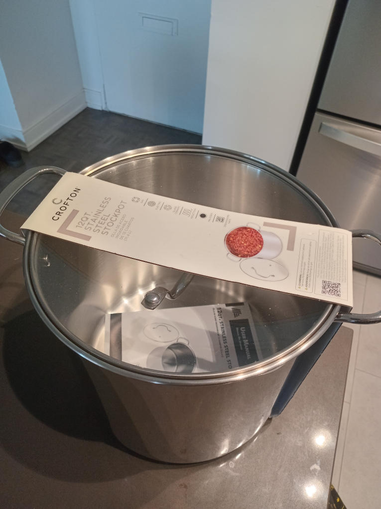 Crofton 12QT Stainless Steel Stockpot - photo 4