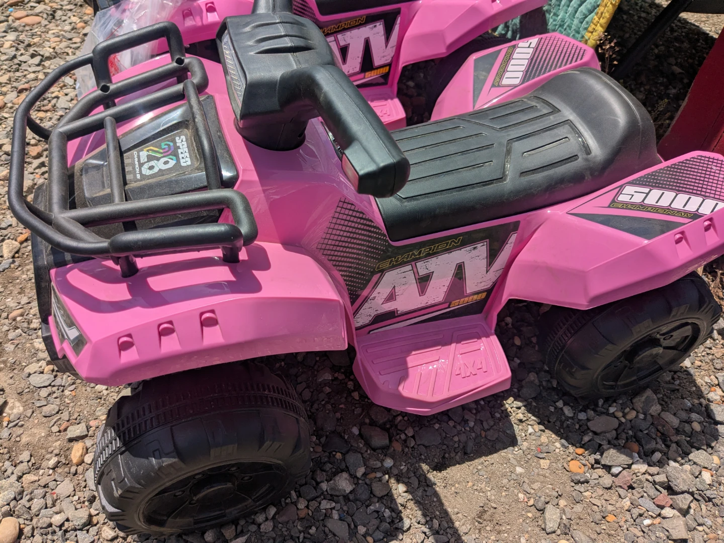 Electric Kids 4 Wheeler ATV Ride On Car with Music Sounds