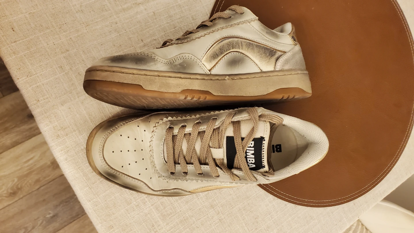 Bimba y Lola Leather & Suede Sneakers - photo 4