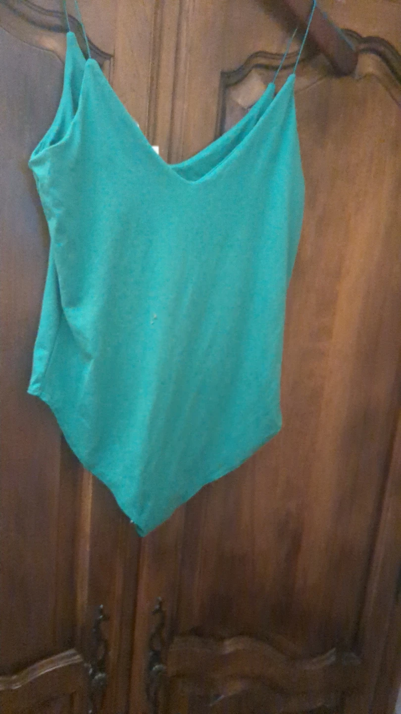 Gaze Teal Spaghetti Strap Top - Size S - photo 3