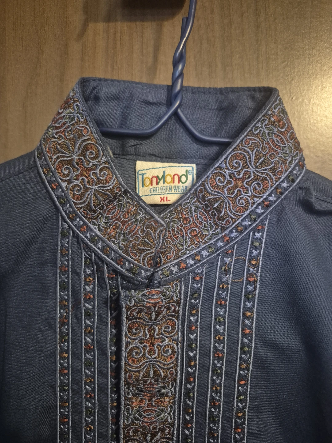 Tonyland Children's Wear Blue Kurta XL