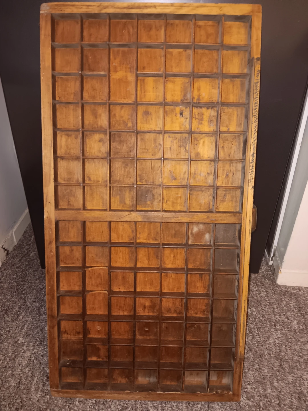 Printing press type set Tray