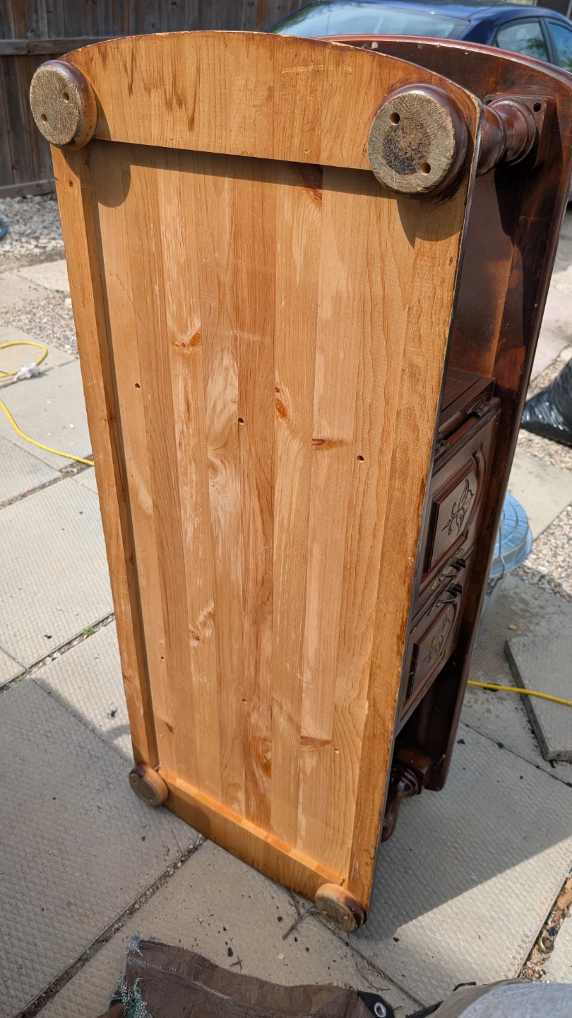 Wooden Coffee Table with Cabinet Storage - photo 4