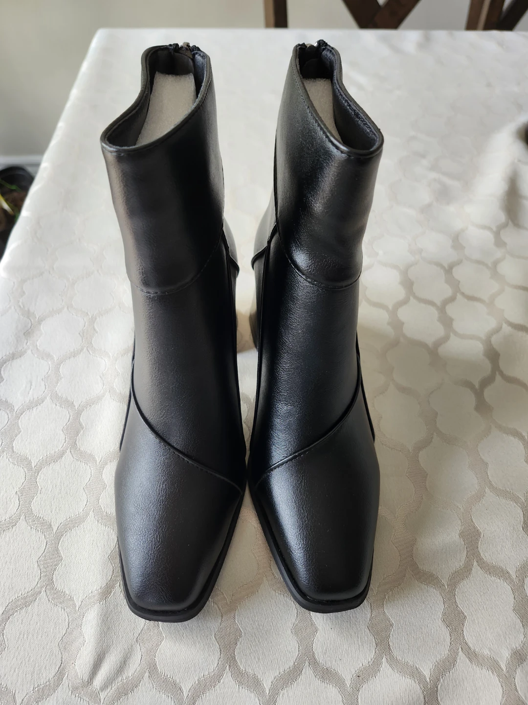 Black Heeled Ankle Boots - photo 2