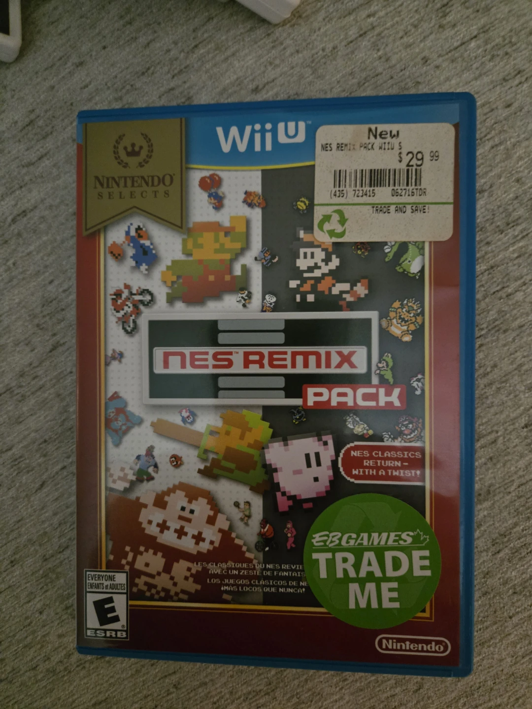 Nintendo Wii NES Remix Pack Game - photo 3