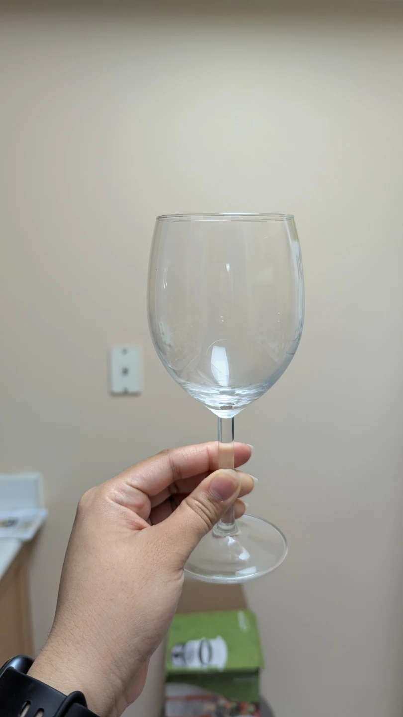 Clear Glass Ikea Wine Glass