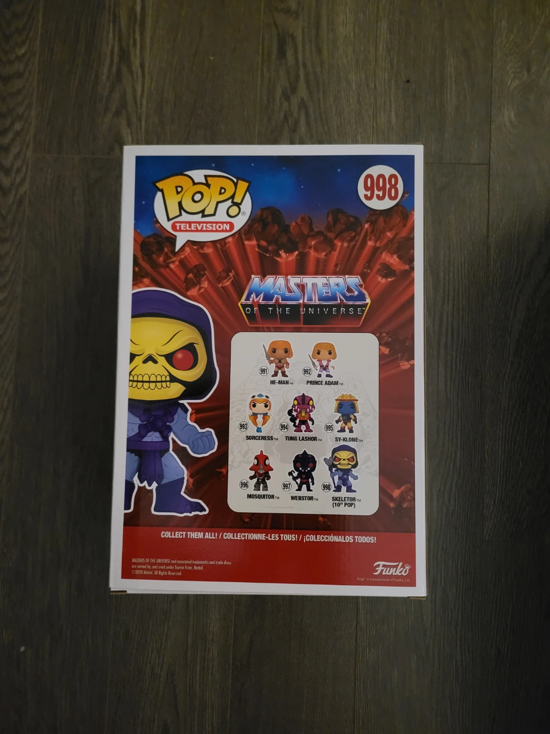 Funko Pop! Skeletor 998 Masters of the Universe Vinyl Figure - photo 3