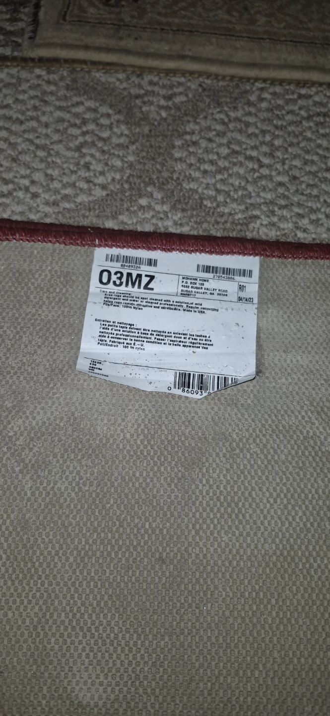 Oriental Design Area Rug - photo 4