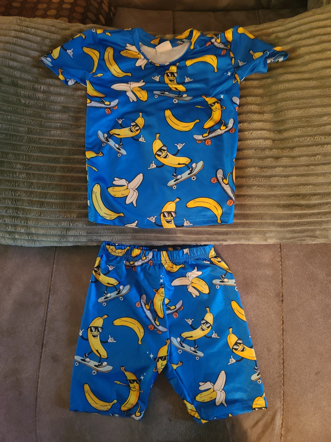 Kids Blue Banana Summer PJ set