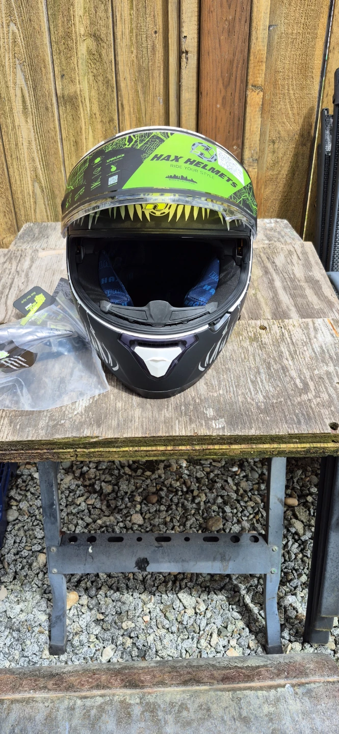 Full face motorcycle helmet - photo 4