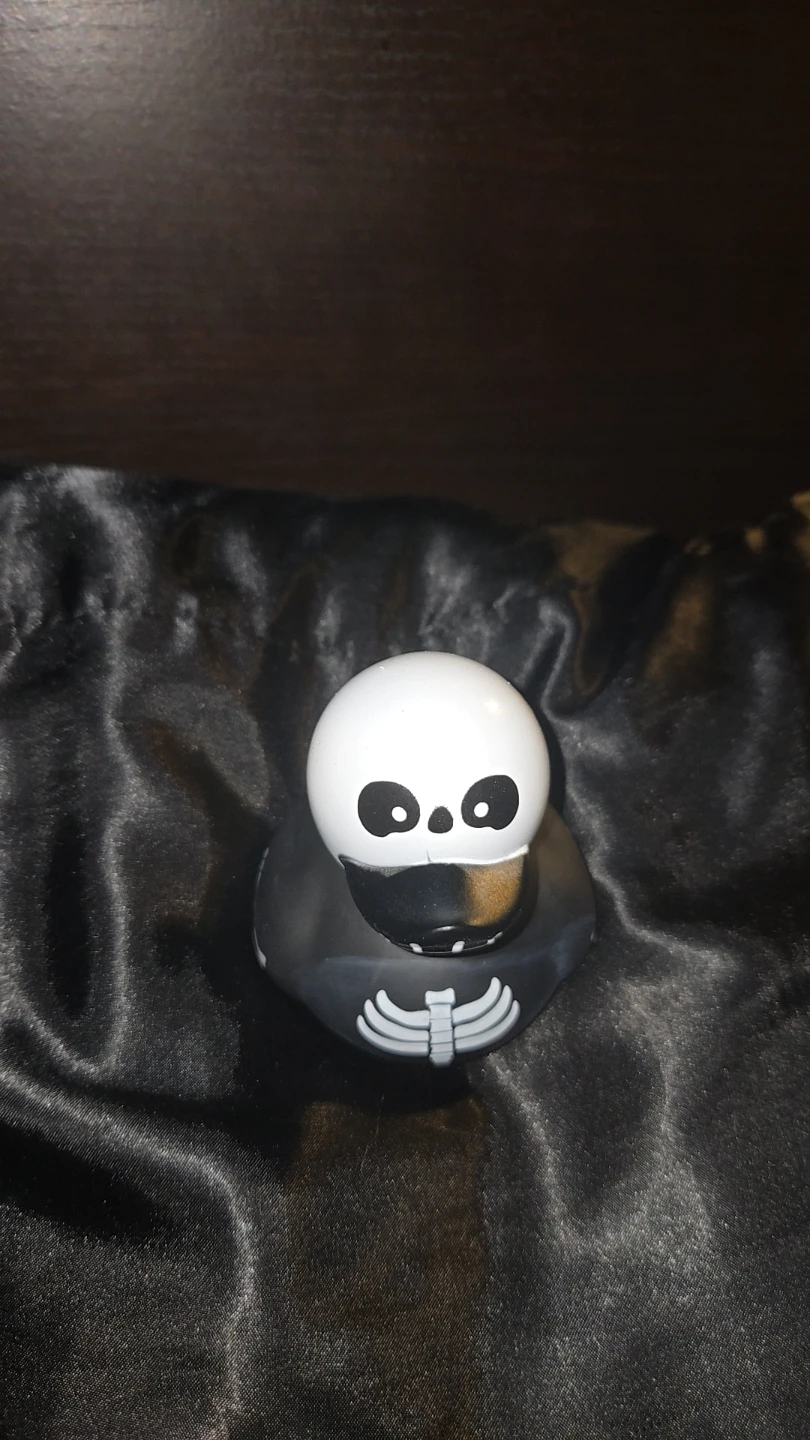 Skeleton Rubber Duck Toy
