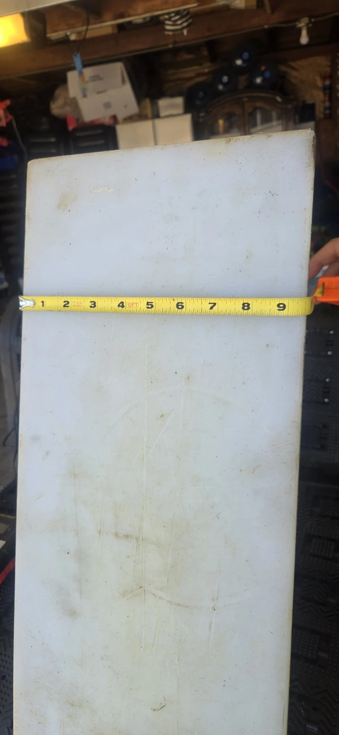 Large White Plastic cutting board - photo 3