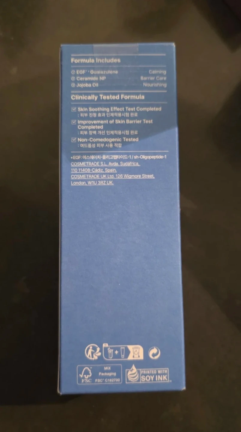 Klairs Gentle Blue Calming Cream 60g - photo 2