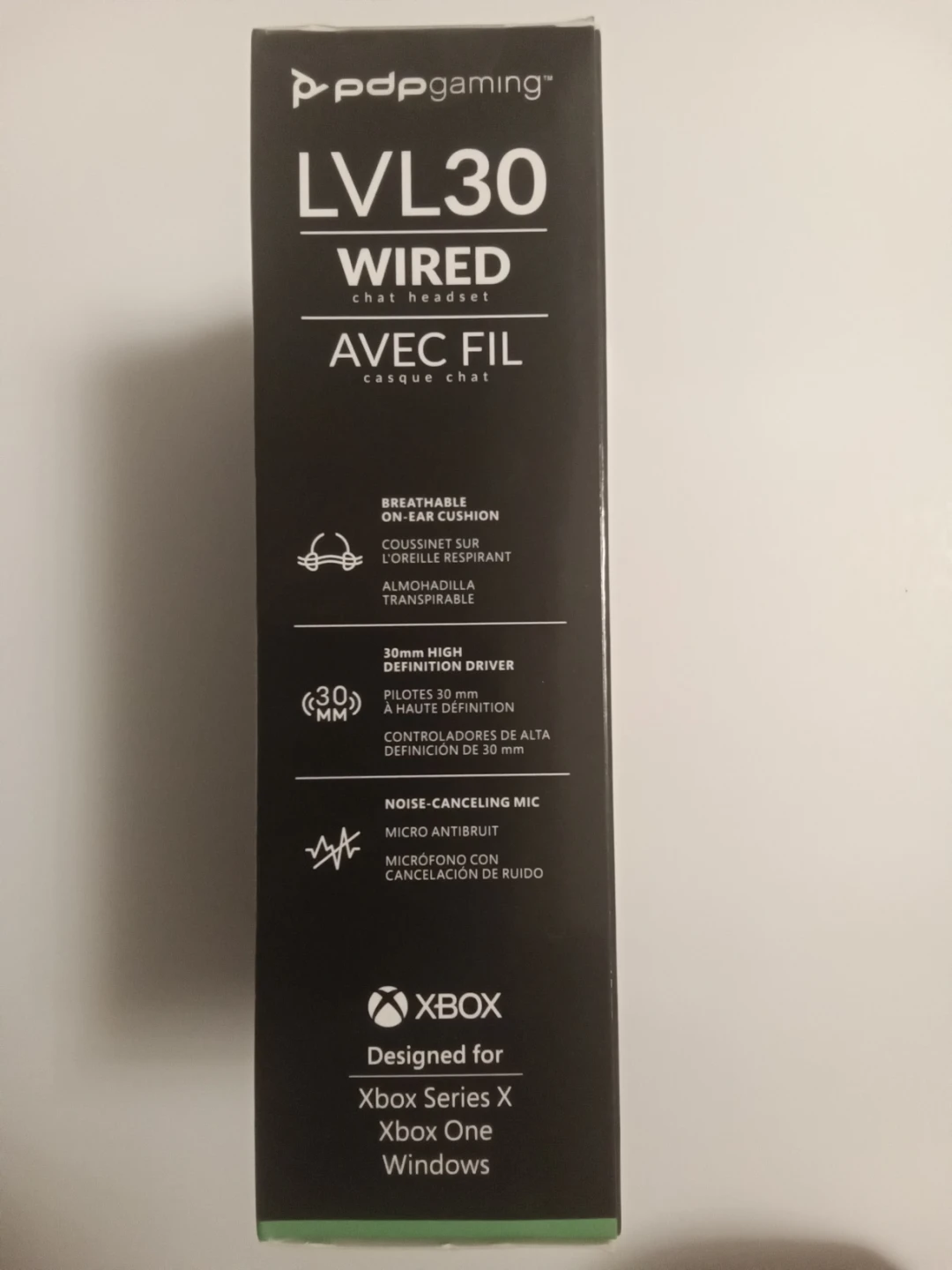 PDP Gaming LVL30 Wired Chat Headset for Xbox - photo 2