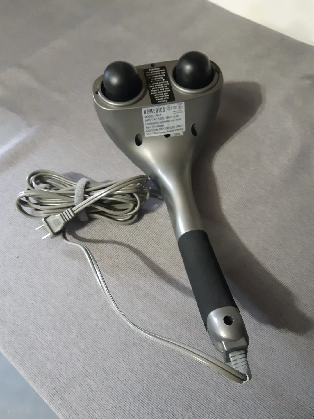 HoMedics PA-1 handheld percussion massager