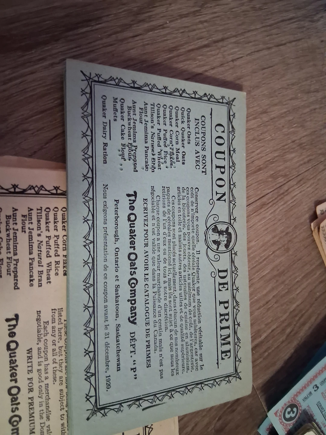 The Quaker Oats Company Premium Coupons - photo 2