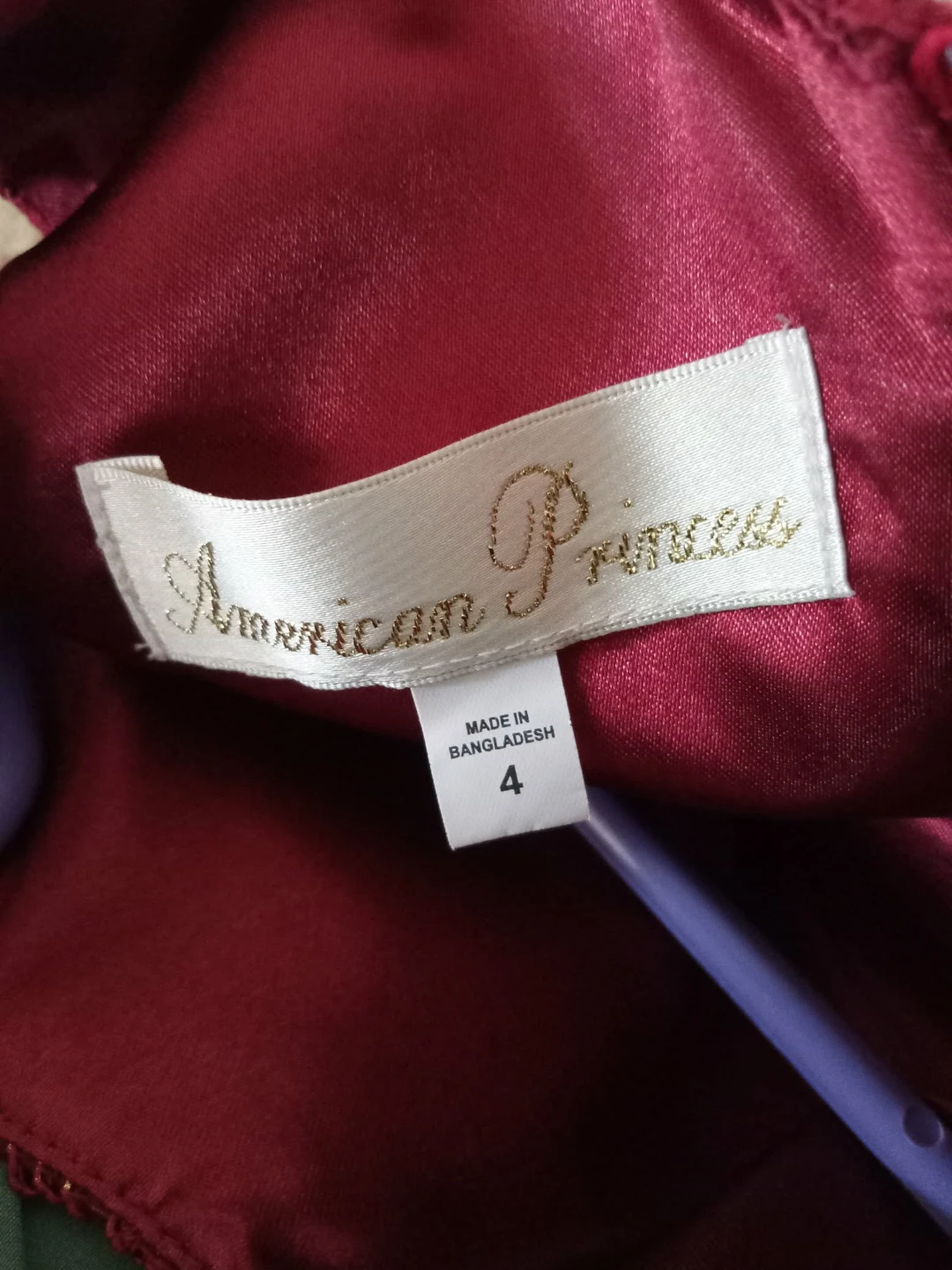American Princess Dress size 4 ⚽