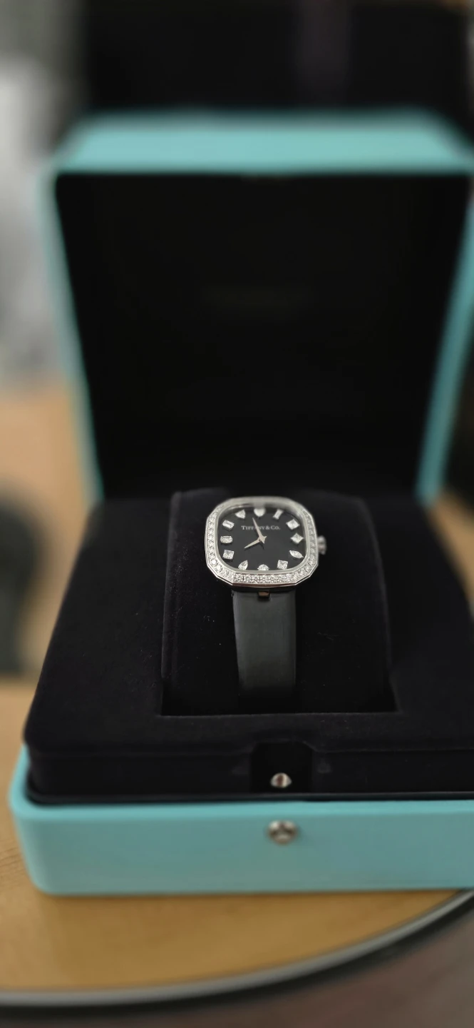 Tiffany & Co. Watch with Diamond Bezel