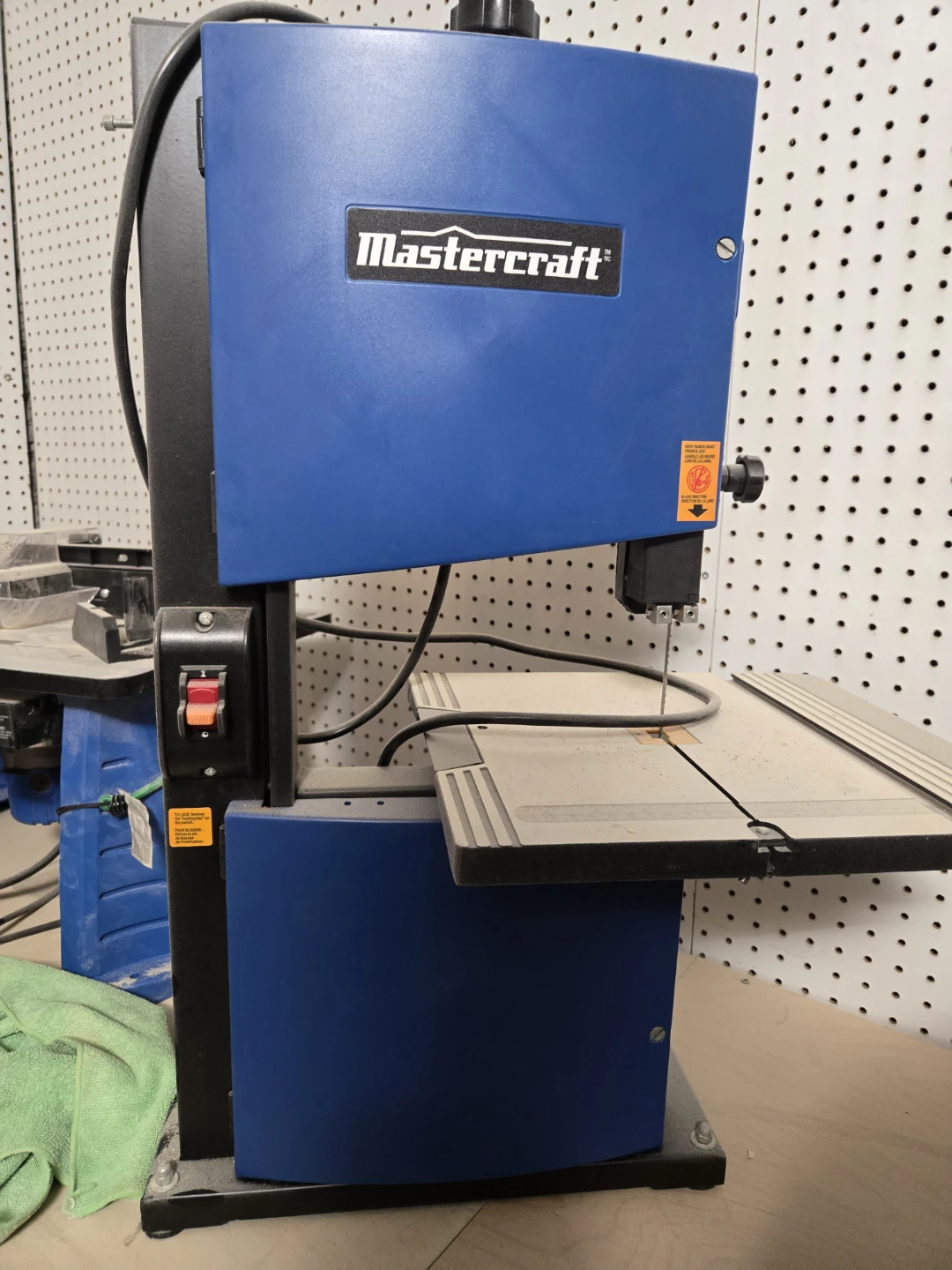 Mastercraft 9" Band Saw