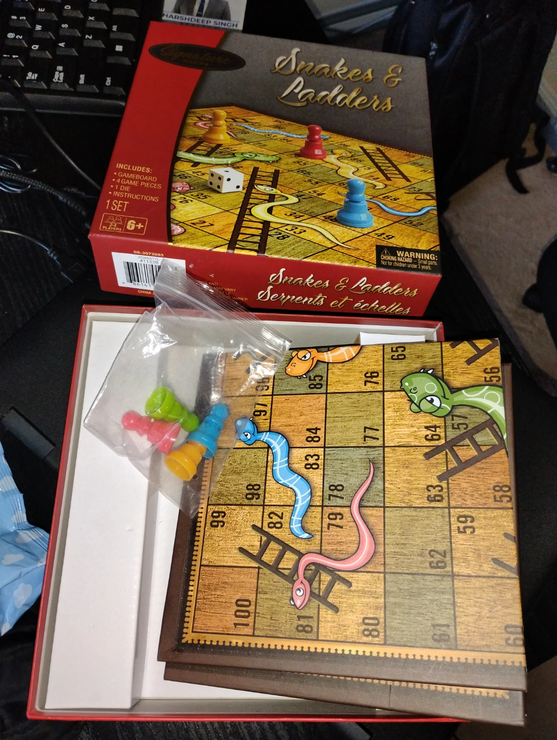Signature Games Snakes & Ladders Board Game - photo 2