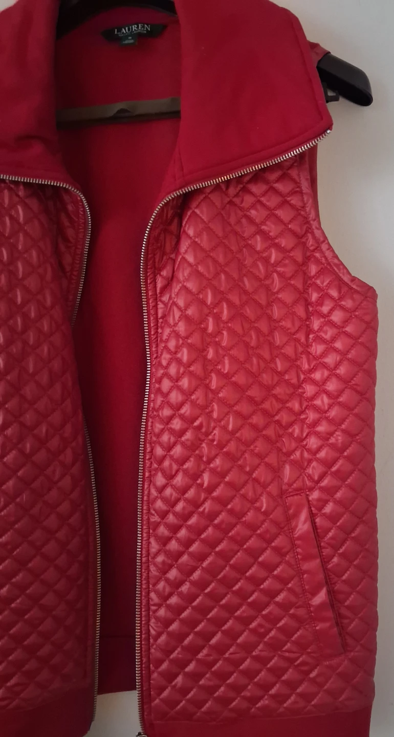 Lauren Ralph Lauren Red Quilted Vest - photo 4