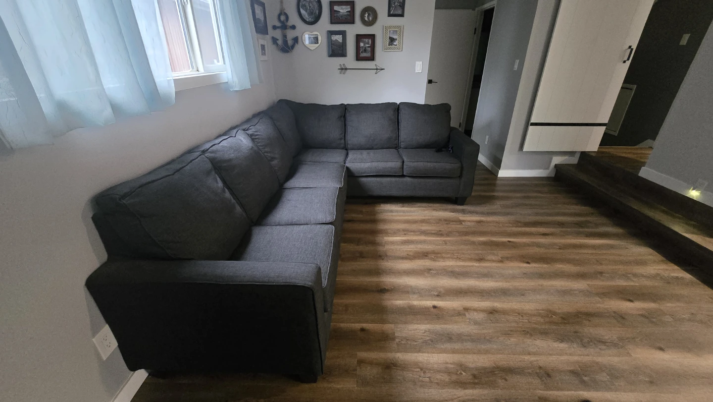 Dark Grey Sectional Sofa