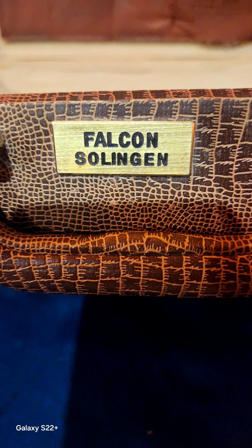 Falcon Solingen rare briefcase in pristine condition - photo 2
