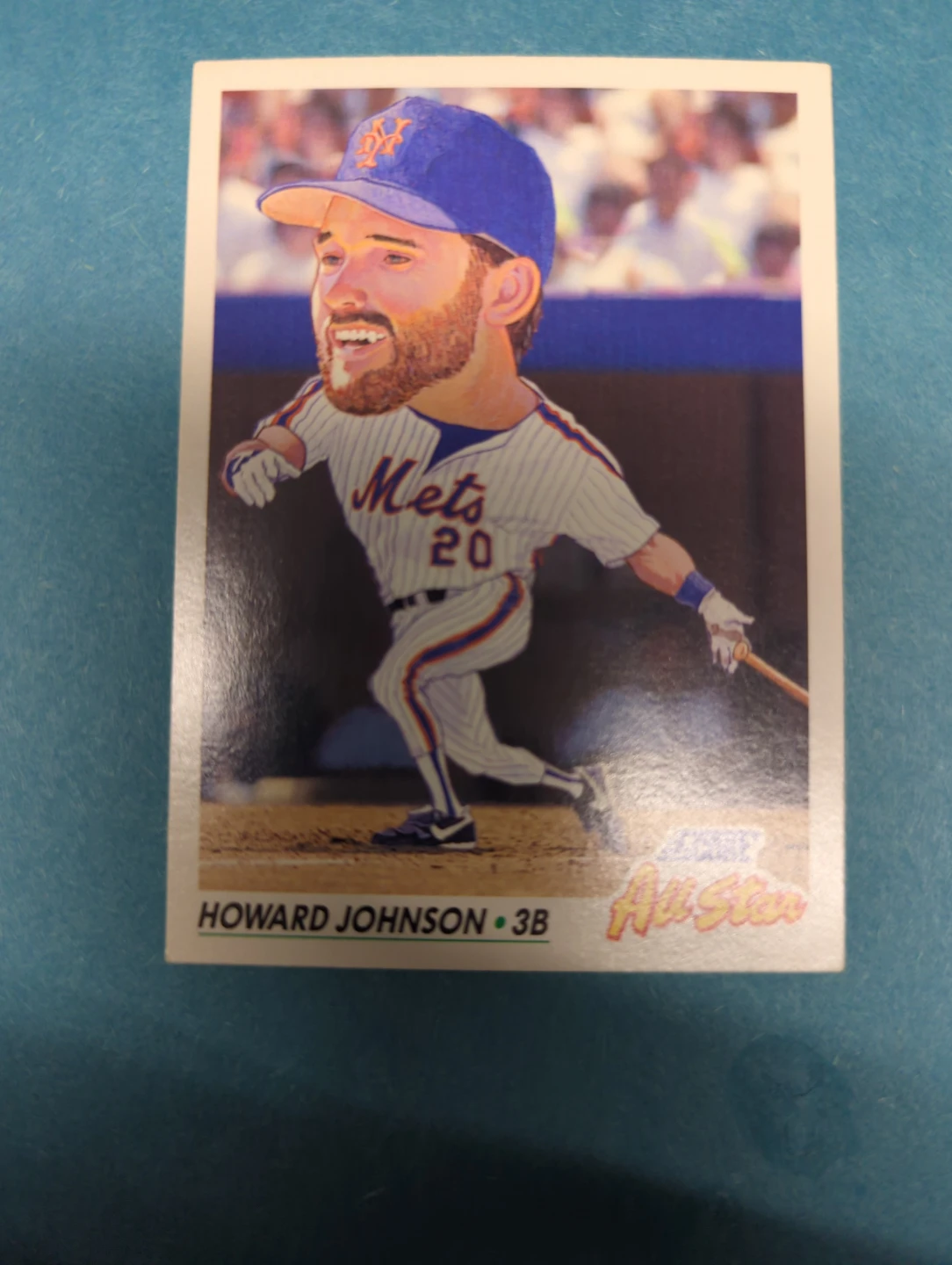 Howard Johnson All-Star Baseball Card ⚽