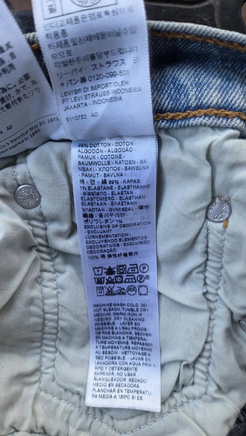 Levi's Premium Ribcage Straight Ankle Jeans Size 28 - photo 5