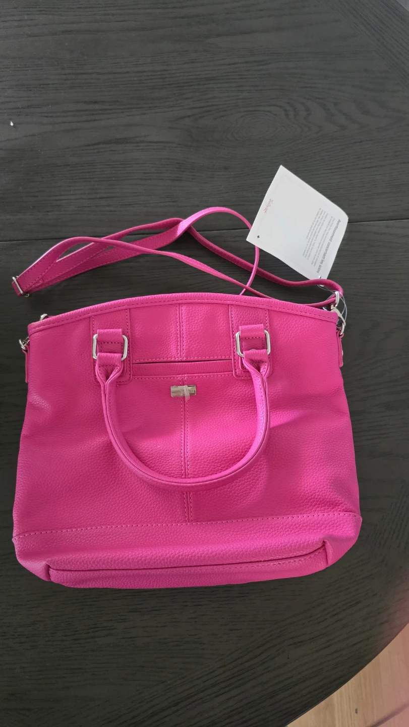 Pink Satchel Handbag