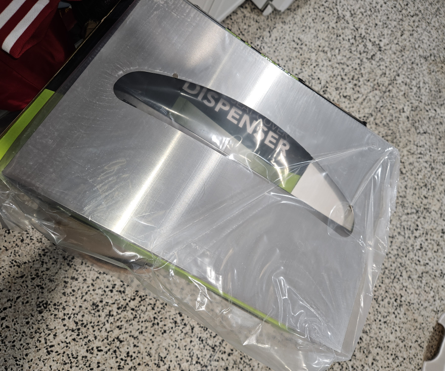 Stainless Steel Toilet Seat Cover Dispenser - photo 2