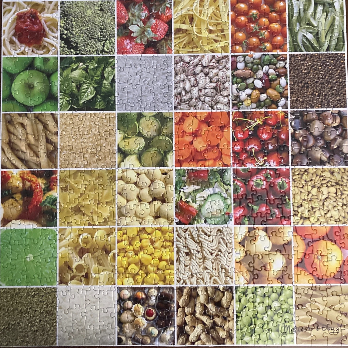 "SQUARE MEALS” 500 PIECE PUZZLE (BY MASTER PIECES) - photo 2