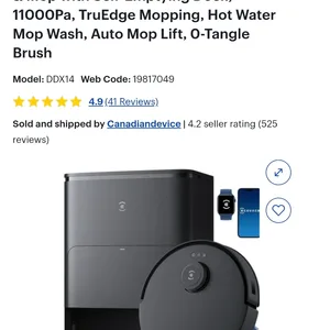 ECOVACS DEEBOT T20 OMNI Robot Vacuum and Mop