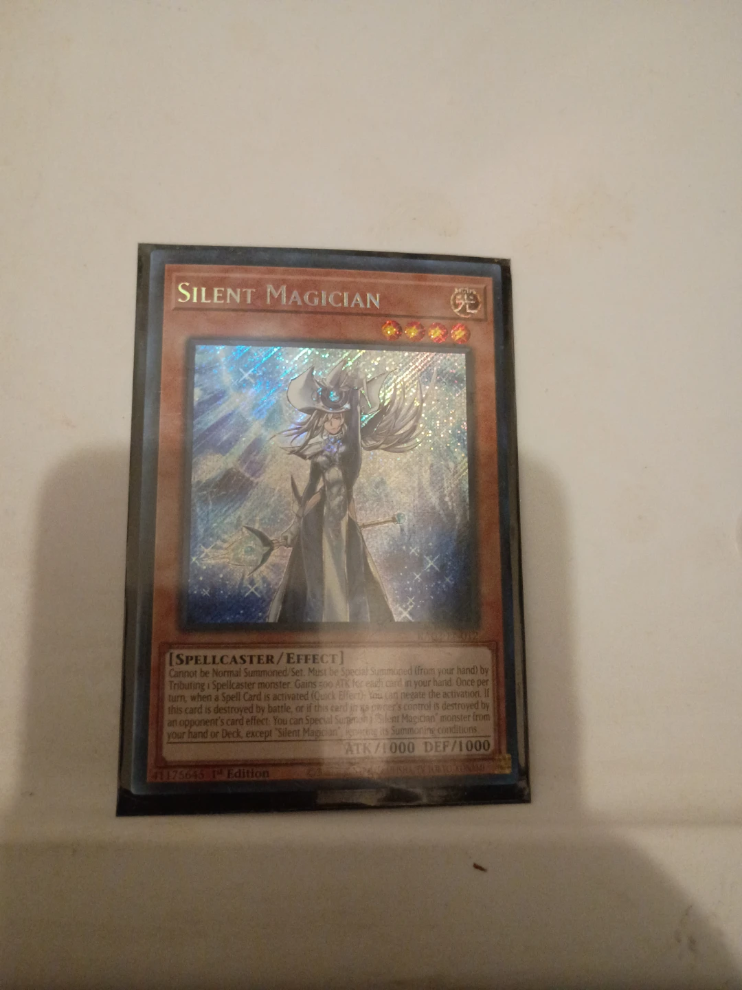Yu-Gi-Oh! Silent Magician Card⚽