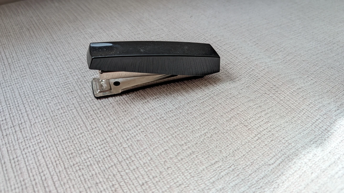 Small Black Stapler