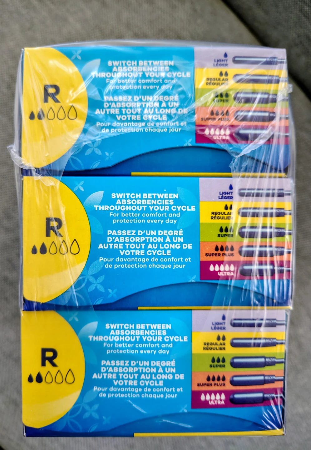 3* Tampax Pearl Regular Tampons, Unscented, 18 *3 Count - photo 2